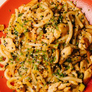 SPICY PORK UDON