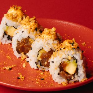 SPICY TUNA CRUNCH ( 4 unidades)